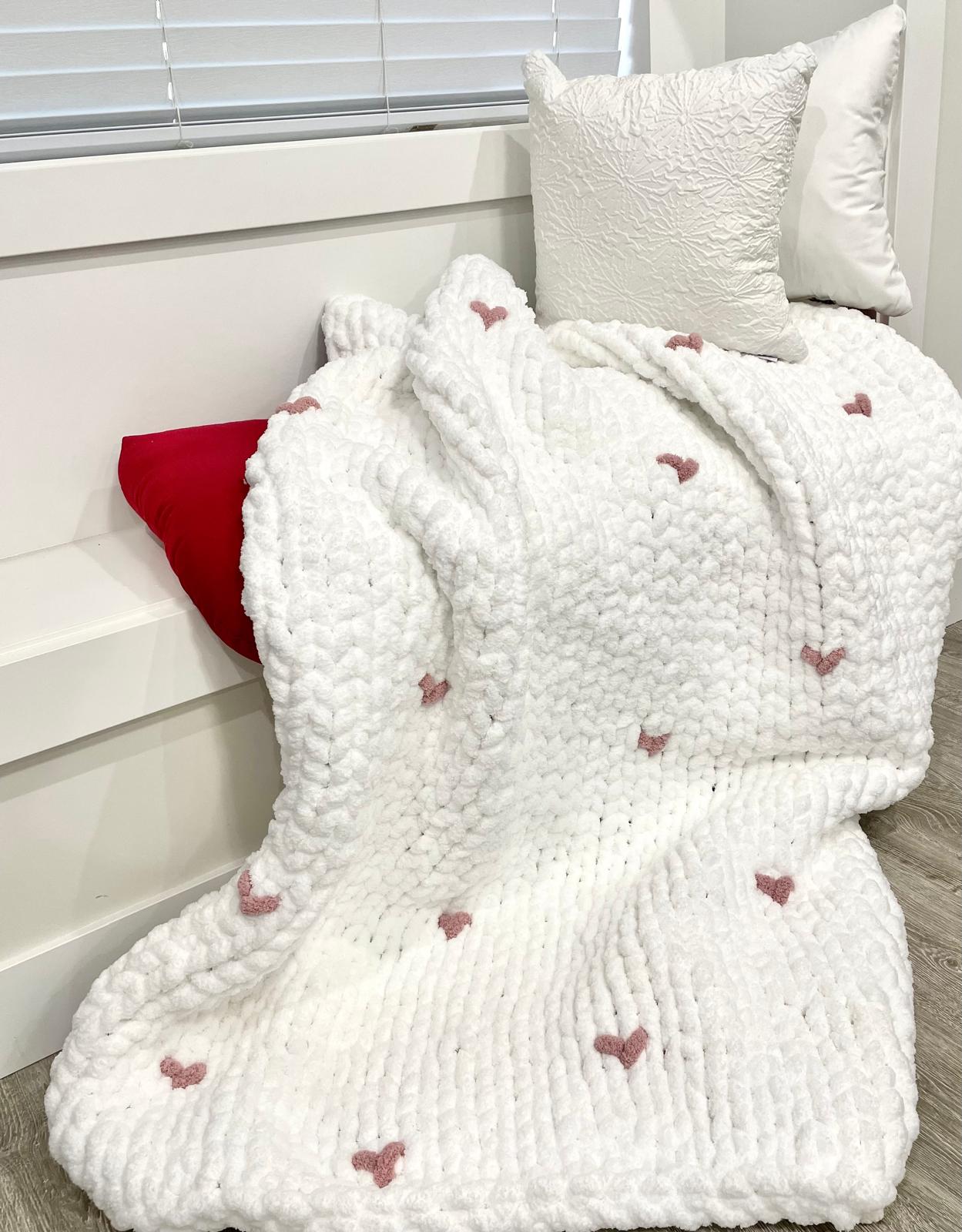 Medium Chunky Knit Blanket
