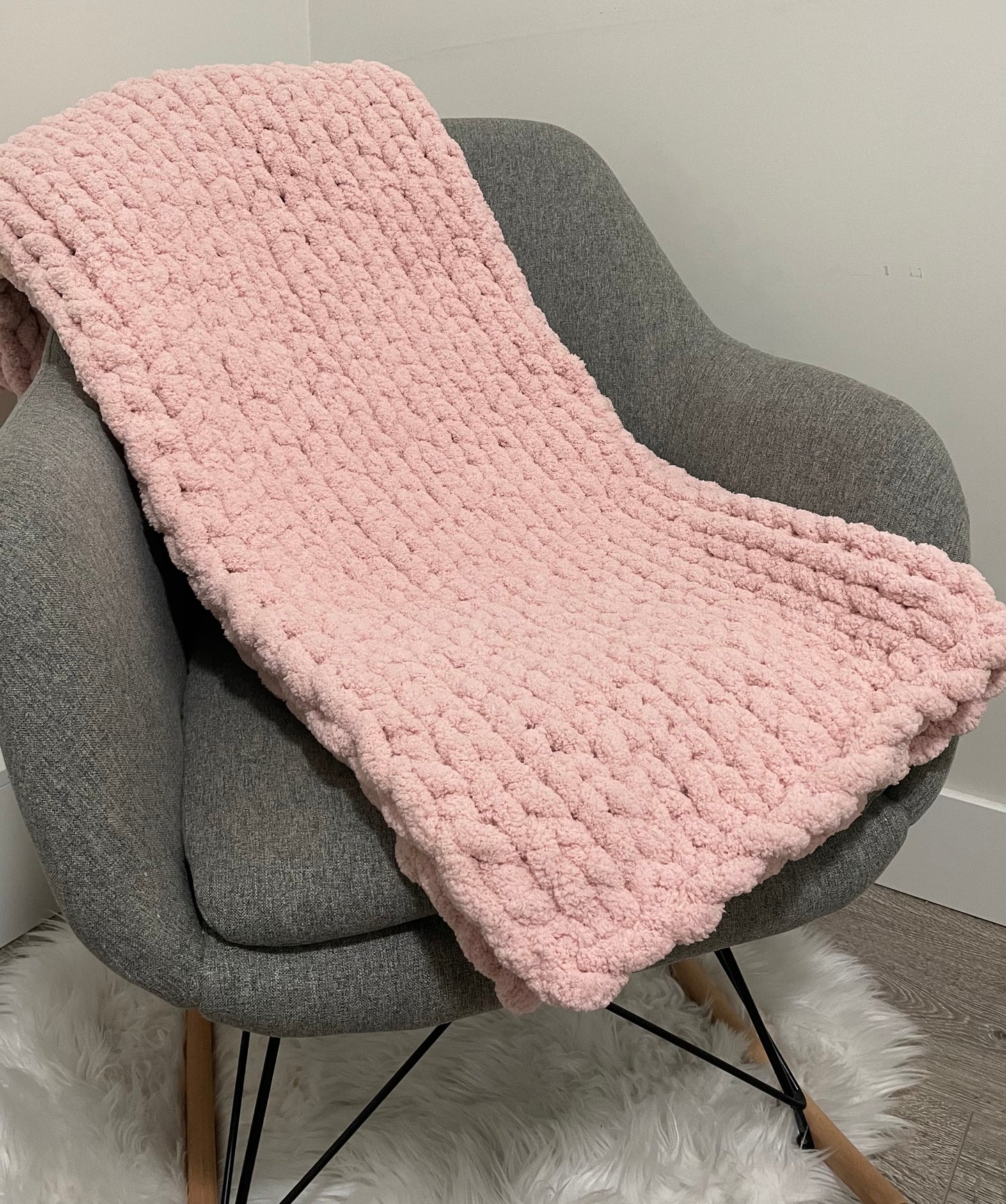 Baby Chunky Knit Blanket